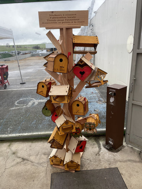Nichoirs à oiseaux en contreplaqué de peuplier: l’objet décoratif parfait pour votre jardin, à personnaliser vous-même en compagnie de vos enfants. Wood Work
