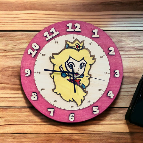 Horloge enfant sur le thème Mario