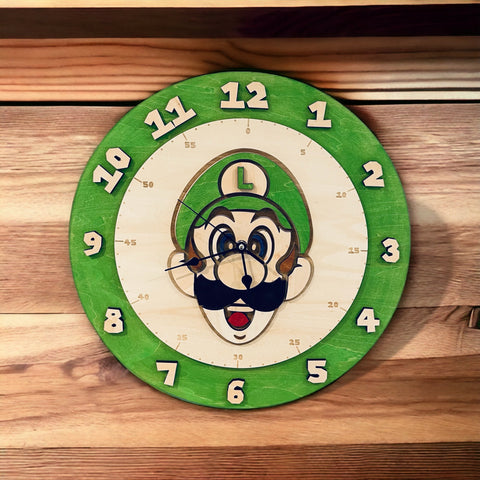 Horloge enfant sur le thème Mario