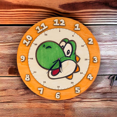 Horloge enfant sur le thème Mario